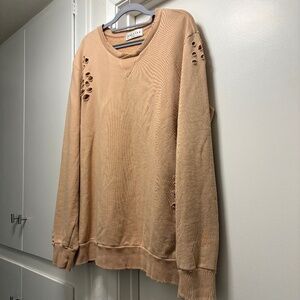 Drifter destroyed oversized sweatshirt - size large